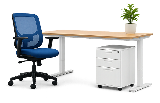 Office furniture – desk and chair